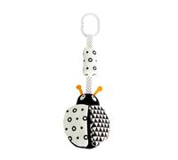 GALPADA 1Pc Animal Themed Wind Chime Pendant Adorable Crib Hanging Doll for Early Education High Contrast Black White Design Stimulates Visual Awareness Sensory for Newborns