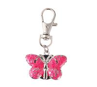 GALPADA 1pc Cartoon Quartz Keychain Pocket Watch Delicate Easy to Read Portable Keyring for Women and Girls Stylish Pink Accessory for Students and Everyday Use