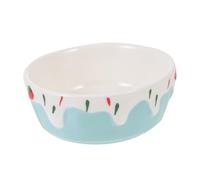 GALPADA 1pc Ceramic Hamster Bowl Heavy Duty Small Animal Feeder for Water Food Stable Design for Guinea Pig Chinchilla Rabbits for Pet Bathrooms Homes