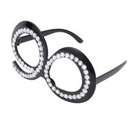 GALPADA 1PC Digital Glasses Prop for Birthday Creative Design Lightweight for Fun Photo Opportunities Unique Party Supplies