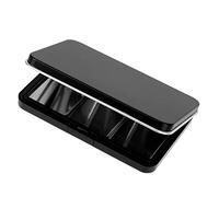 GALPADA 1Pc DIY Empty Eyeshadow Container Blusher Storage Box Portable Makeup Organizer for Travel for Eyeshadow Lipstick Loose Powder Sleek Design for Cosmetics Display