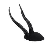 GALPADA 1pc Halloween Antelope Horn Hair Clip Gothic Costume Accessory for Parties and Cosplay Unique Antelope Horn Design for Halloween Celebrations and Themed Events