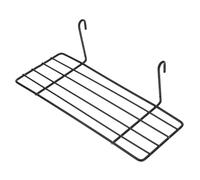 GALPADA 1Pc Iron Wall Shelf for Birds Durable Hanging Iron Frame Pet Perch Black for Parrots Budgies Animals Multi Functional Display Play Stand