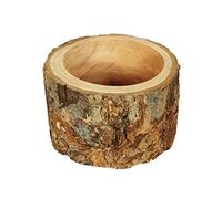 GALPADA 1pc Pet Food Bowl for Hamsters Natural Wood Feeding Bowl for Small Pets and Safe Design Random for Food Storage and Feeding