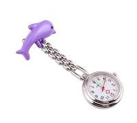GALPADA 1pc Pocket Watch for Doctors Clip Design Material Portable for Medical Settings Easy to Keep Clean