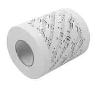 GALPADA 1Roll Music Notes Toilet Paper Roll Creative Tissue Paper for Bathroom Safe Luxurious Printing for Home Use Novelty Toilet Roll with Musical Theme