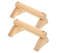 GALPADA 1Set Bars with Non Slip Pads Durable Muscle Trainer for Home Fitness Angle for Optimal Upper Body Strength Training Abdominal Exercise