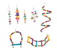 GALPADA 1Set Bird Swing Chewing for Parrots Safe Durable Design to Engage and Entertain Your for Budgies Cockatiels and African Grey