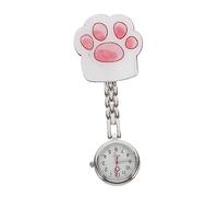 GALPADA 1set Cute Pocket Watch Cartoon Fob Watch Clip Design Dial for Easy Viewing for Students Doctors and Fashionable Accessory