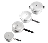 GALPADA 1Set Mini Kitchen Ware Set Silver Mini Cooking Utensil for Safe Environmental Material for Pretend Play and Imaginative Adornment