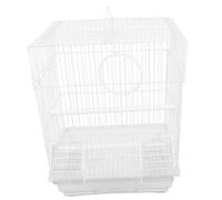 GALPADA 1Set Portable Metal Bird Cage for Parrots Spacious Carrying Cage for Pearl Jade Birds Finches Painted Eyebrow Birds Durable Design for Travel Home Use
