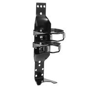 GALPADA 2.5lbs Fire Extinguisher Hanger Bracket Wall Mount with Black Iron and Stainless Steel Construction for Safe and Secure Car Or Boat Use