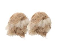 GALPADA 2 Packs Natural Bird Nesting Material Nest Building Supplies for Pet Birds Parakeets Hummingbirds for Indoor and Outdoor Use Wellbeing