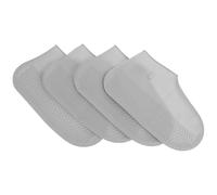 GALPADA 2 Pairs Anti-slip Rain Shoe Covers Reusable Waterproof Shoe Covers Rain Shoe Covers for Women Shoe Protectors Shoes Cover Waterproof Shoe Rain Cover Waterproof Silica Gel Grey