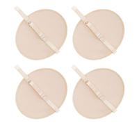 GALPADA 2 Pairs Beige Underarm Sweat Pads Made of Cotton Cloth Washable and Reusable Prevents Sweat Stains Suitable for Occasions and Dates Comfortable under Arm Protectors