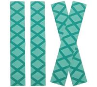 GALPADA 2 Pairs Green Drumstick Wraps Made of Irradiation Cross-Linked Polyethylene Anti-Slip Drumstick Covers with Repeatable Water Washing for Drum Players