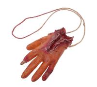 GALPADA 2 pcs Realistic Severed Hand Halloween Pendant Scary Broken Body Part Decoration for Haunted Houses and Pranks Colorfast Material for Halloween Party Props and April Fool Tricks