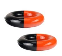 GALPADA 2 Pcs round Weight Rings for Golf Clubs Warm and Practice Training Aid, Steel and Rubber Material, Designed to Increase Control and Distance