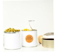 GALPADA 2 Rolls Use First Stickers Food Service Labels Orange Adhesive Inventory Control Labels for Kitchen Food Containers and Restaurant Storage Management