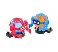 GALPADA 2 Sets Balloon Sword Fighting Game with Manual Balloon Punchers for Family Bonding and Friendly Competition Portable Tabletop Fencing Game for Adults Interactive Pop Playset