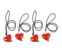 GALPADA 2 Sets Heart Shape Blanket Clamps for Baby Stroller and Crib, Safe Design with Smooth Clamp, Abs+Nylon Material, Multifunctional Pushchair Toy Clips, for Securing Quilts