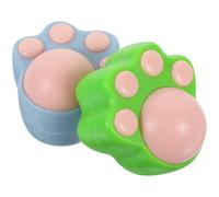 GALPADA 2 Sets Rotatable Claw Shape Catnip Ball for Cats Indoor Licking Chewing Fun Creative Safety Catnip with Spin to Freshen Breath and Reduce Tartar Adhesive Self-amusing Entertainment