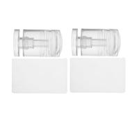 GALPADA 2 Sets Rotatable Nail Art Silicone Stamper Kit with French Tip Stamping Tool, Detachable Silicone Nail Art Tool for Professional Manicure and Home Salon Use