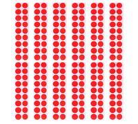 GALPADA 2 Sets Self-adhesive Paper Target Repair Pasters Replacement Stickers for Sports Shooters and Hunters, round Red Markers for Outdoor and Indoor Ranges, Versatile Use Target Dot
