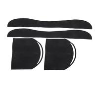 GALPADA 2 Sets Skateboard Grip Tape Set with Cutout Design Non Slip Sandpaper for DIY and Park Skating Adhesive Grip for Cruisers and Street Use