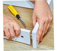 GALPADA 2 Sets Steel Dowel Pin Woodworking Tool High Hardness Wear-resistant Dowel Centering Pins for Furniture DIY Drill Alignment Woodworking Center