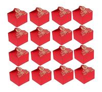 GALPADA 20 Pcs Elegant Chinese Style present Box with Tassel Design Portable Candy Storage Case for Wedding Party Favors and Celebrations