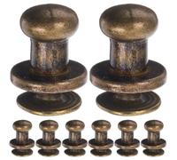 GALPADA 20 Sets Antique Golden Small Drawer Handles, Mini Knobs for Drawers and Cabinet Doors, Zinc Alloy Metal with Screws, 3mm Inner Hole, Easy Installation for Furniture Upgrade