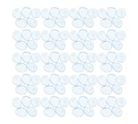 GALPADA 200pcs 2cm Glow in The Dark Pebbles with Starry Sparkle, Luminous Fluorescent Stones for Garden, Patio, Aquarium, and Walkway Outdoor Decoration