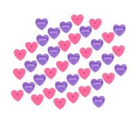 GALPADA 200pcs Heart Shaped Rubber Pin Backs for Brooch Clutch with Good Grip and Secure Hold, for Uniform Badge Replacement and Jewelry Craft Making