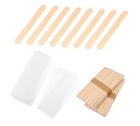 GALPADA 200pcs Men Hair Removal Kit Wax Strips Sticks Tress Wellness Body Facial Waxing Kit for Legs Arms Bikini Face for Women