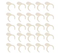 GALPADA 200pcs Nail Color Display Rings Plastic Nail Art Practice Tips with Ergonomic Ring Holder, Compact Design for DIY Art Practice and Professional Teaching Environments