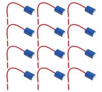 GALPADA 20pcs Ceramic Headlight Socket Female Connector Plug High Temperature Resistant Wiring Harness Adapter for Car Fog Light Retrofit Installation