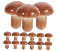 GALPADA 20pcs Decorative Fake Mushroom Props Photoing Models Lightweight Realistic Mushroom Decor for Vegetable Store Display and Photography