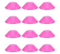 GALPADA 20Pcs Football Agility Training Cones 12.5Cm Plastic Disc Markers for Soccer Practice and Fitness Drills Portable Football Practice Equipment for and Adults