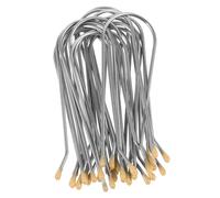 GALPADA 20pcs Heated Curling Replacement Hot Roller Clips U-shaped Metal Hair Curler Clips for Styling and Volume