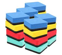 GALPADA 20Pcs Magnetic Whiteboard Erasers Reusable Eva Felt Dry Erasing Erasers for School Home Office Lightweight and Washable Dry Wipe Cleaner for Whiteboard Surfaces