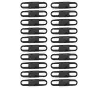 GALPADA 20pcs Mini S Shaped Alloy Carabiner Lock Spring Gate for Bags and Chains, Adjustable Chain Compatibility and Quick Attachment, for Travel and Outdoor Use