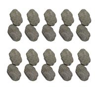 GALPADA 20pcs Miniature Stone Steps Resin Stepping Stones with Realistic Appearance and Rustic Charm, Weather Resistant and Easy to Arrange for Creative Projects and DIY Micro Landscaping