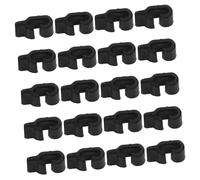 GALPADA 20pcs Pet Cage Door Clips Plastic Buckle Clamp for Small Pets Cat Bird Cage Secure Lock Snap Detachable Fence Connector with Smooth Edges for Safe Quick Setup and Use