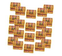 GALPADA 20pcs Pirate Treasure Box Party Treat Boxes for Boys and Girls Pirate Party Favors Supplies Treat Bags Birthday Present