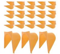 GALPADA 20pcs Plastic Pigeon Cage Door Supplies with High Hardness and Durability for Dove and Bird Cage Entrance for Secure Bird Access and Pet Door Use