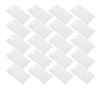 GALPADA 20pcs Plastic Wax Melt Containers 8 Cavity Wax Melt Clamshells for DIY Projects Empty Trays for Tarts