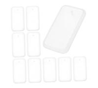 GALPADA 20pcs Rectangle Silicone Molds for DIY Crafts Epoxy Resin Keychain Pendant Making Supplies Geometric Jewelry Mold for Creative Projects and Team Building Activities