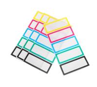 GALPADA 20pcs Reusable Dry Erase Labels Removable Nano Sticker Name Tags for Organizing Food Containers Office and School Use Clean Adhesion Visibility