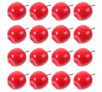 GALPADA 20pcs Simulation Fake Fruit Models High Simulation Design Not Easy to Fade Foam Material Red Decoration Teaching Aid for Painters